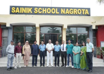 Sainik School Nagrota Honours NDA Cadets, Instills Leadership Among Students