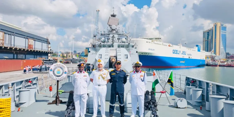 INS Trikand Docks in Tanzania, Boosts India–Africa Maritime Ties with Joint Drills and Outreach Initiatives