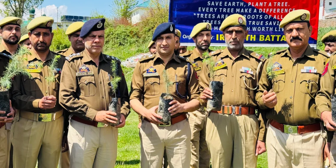 Plantation Drive Launched by 20th IRB at APC Parihaspora