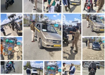 MVD Shopian Launches Extensive Enforcement Drive, Cracks Down on Traffic Violations