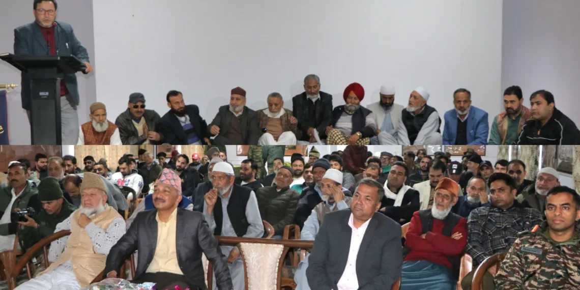 Grand Mushaira Held in Karnah in Honour of Commander 104 Infantry Brigade Brigadier S.K. Pradhan