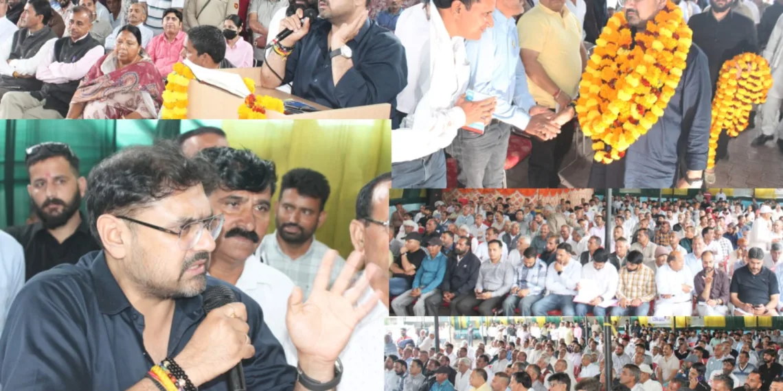 Minister Satish Sharma Engages with Public at Khour, Reviews Development Projects
