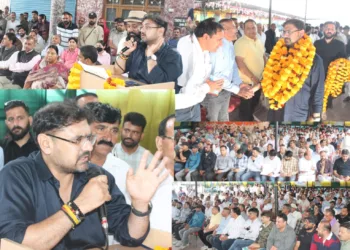 Minister Satish Sharma Engages with Public at Khour, Reviews Development Projects