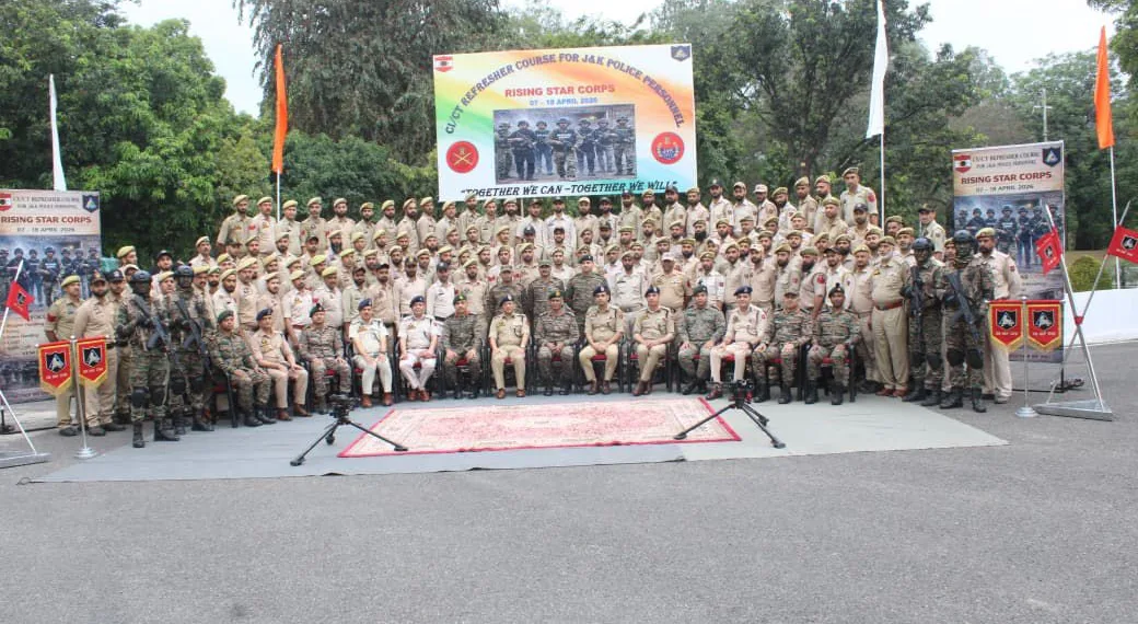 Counter Insurgency/ Counter Terrorism Refresher Course for J&K Police Personnel Commences at Tiger Division