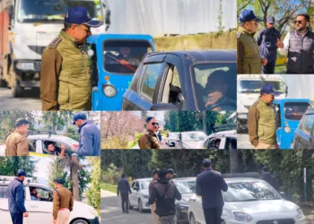 Traffic Enforcement Drive Intensified in Doodhpathri and Rural Areas of Beerwah; 20 Challans Issued