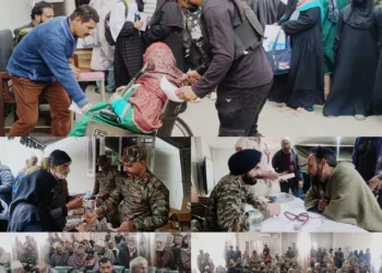 Indian Army Hosts Free Eye Camp in Pattan, Hundreds Receive Treatment