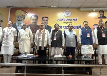 “BJP Not Just a Party but a Nationalist Movement”: Tarun Chugh Calls for Grassroots Push in J&K