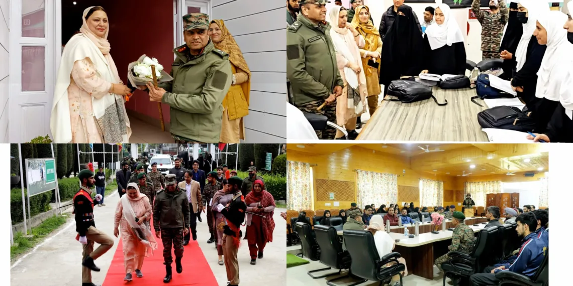 GOC 19 Infantry Division Manoj Joshi Engages with Students at Baramulla Colleges
