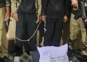 Sopore Police Apprehend Two Drug Peddlers; Contraband and Psychotropic Substances Recovered