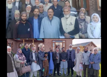 نندہ ریشی کاروان ادب و ثقافت چرارشریف کی طرف سے محفل مشاعرہ۔۔معروف شاعر اور براڑکاسٹرجناب مجیدمسرور نے پروگرام کی صدارت کی۔۔۔۔۔۔