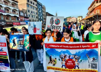 Run for Health, Walk for Change: Srinagar Youth Unite for Nasha Mukt J&K