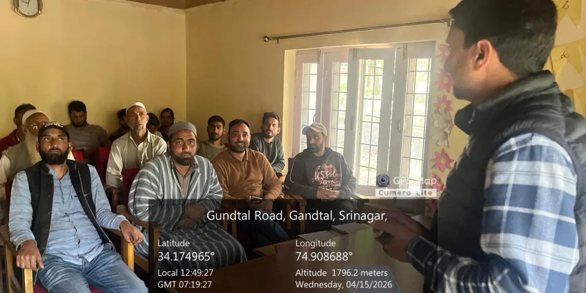 Nasha Mukt Jammu & Kashmir Abhiyan: IEC Van drives Anti-Drug Awareness across Harwan