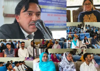Advocate Sheikh Ishfaq Rasool Highlights POSH Act Provisions at GDC Magam