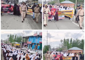 Anti-Drug Campaign Intensifies in Budgam: Police Lead Padyatra, Expand Grassroots Outreach