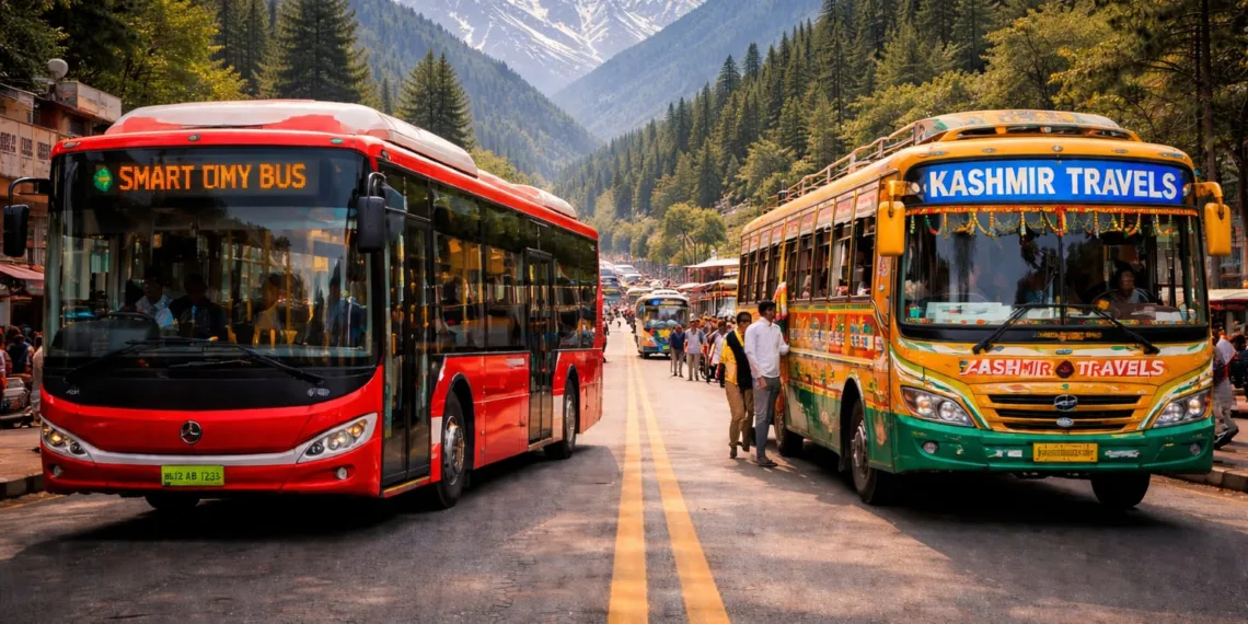 سماٹ سٹی بسیں اور ٹرانسپورٹرس کا بحران