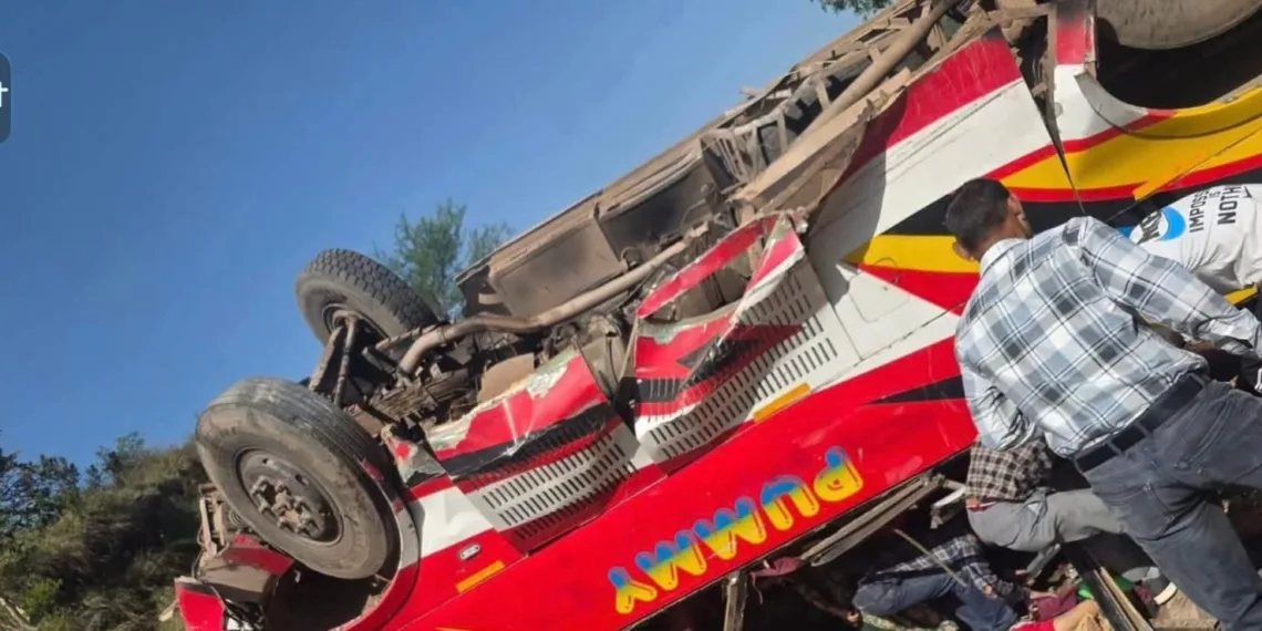 15 Killed, 16 Injured as Bus Falls Off Road in Udhampur