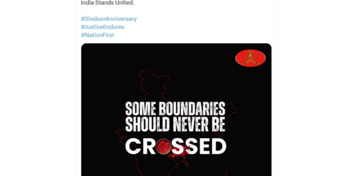 Indian Army Reiterates Strong Message Ahead of Pahalgam Massacre Anniversary