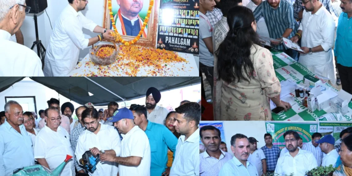 “His Legacy Will Continue to Guide Us”: Satish Sharma Pays Tribute to Madan Lal Sharma at Thanger Mela