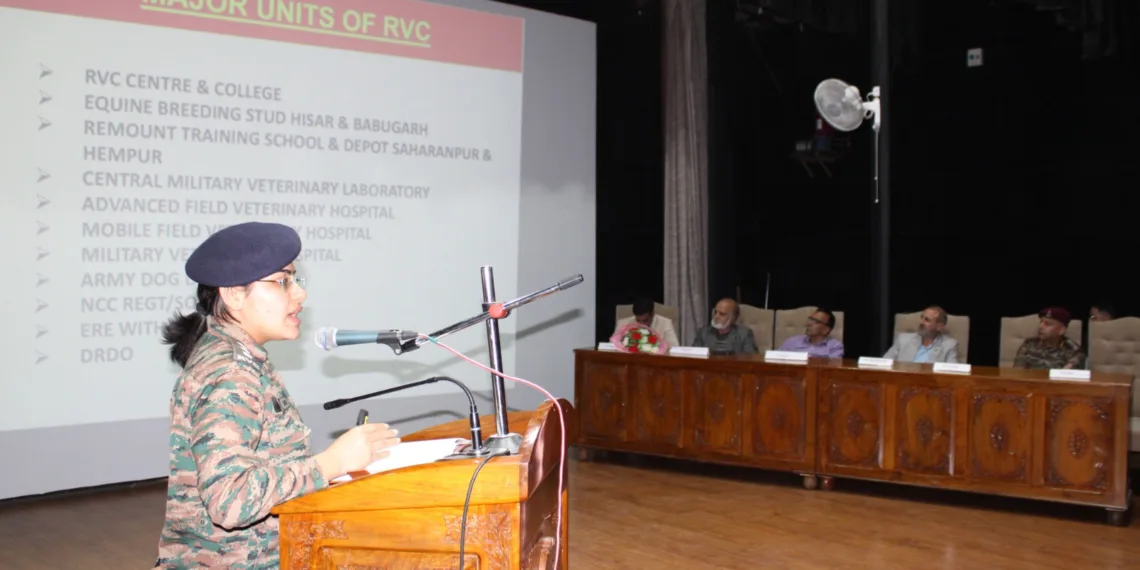 SKUAST-K Hosts Inspiring Session on Armed Forces Careers; RVC Opportunities Highlighted on World Veterinary Day