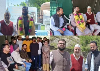 PDP MLA Aga Syed Muntazir Mehdi Visits Sharda Temple, Advocates Reopening of Sharda Peeth