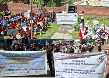 Legal Awareness Programme on Victims of Drug Abuse and Eradication of Drug Menace Held at GDC Tangdhar