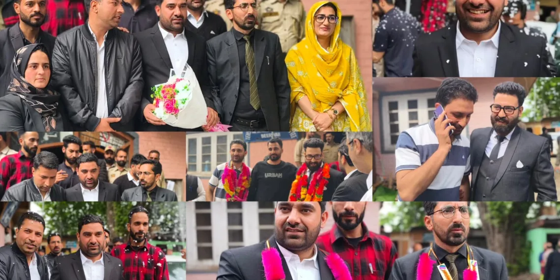 Advocate Bilal Rather Elected President of Bar Association Beerwah