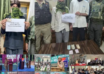 Massive Anti-Drug Offensive in Awantipora: Peddler, Two Gamblers Held; Awareness Drives Intensified