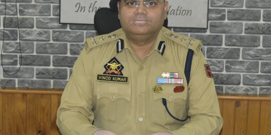Dr Vinod Kumar Assumes Charge as DIG North Kashmir Range