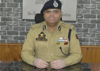 Dr Vinod Kumar Assumes Charge as DIG North Kashmir Range