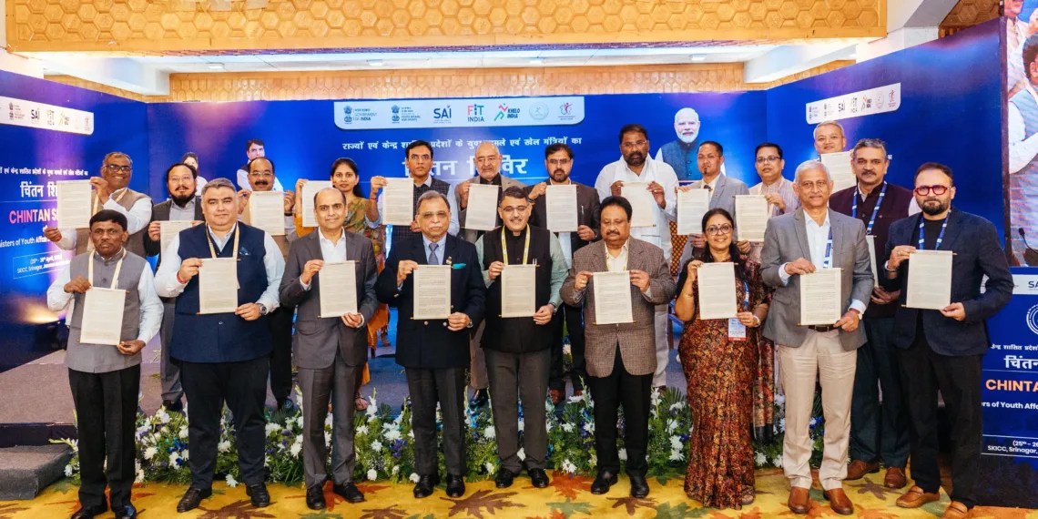 Srinagar Khel Sankalp’ Unveiled at Chintan Shivir, Charts Roadmap for Sports-Led Nation Building