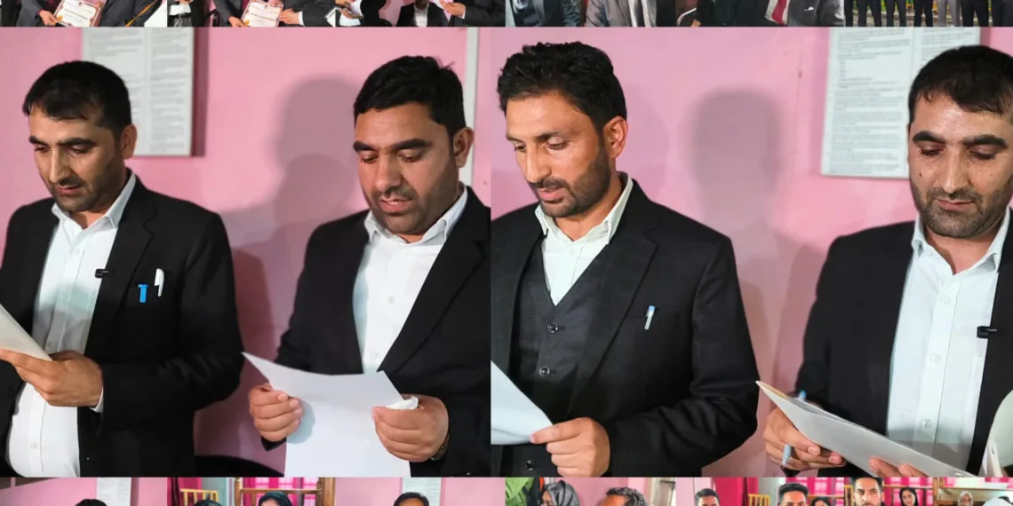 Oath Ceremony of Bar Association Beerwah Held at Munsiff Court; President Raises Key Judicial Infrastructure Demands