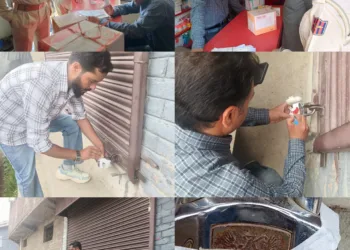Zero Tolerance on Illegal Drug Trade: Unlicensed Medical Store Sealed in Sopore Crackdown