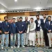 Piyush Goyal Receives GI-Tagged Kashmir Willow Bat from J&K Ranji Champions