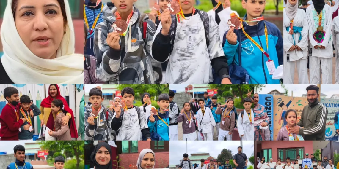 Eleven Students Felicitated for Outstanding Performance at South Asia Karate Championship