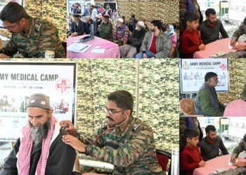 Indian Army Conducts Medical Camp at Tangdhar, Benefits Over 250 Locals