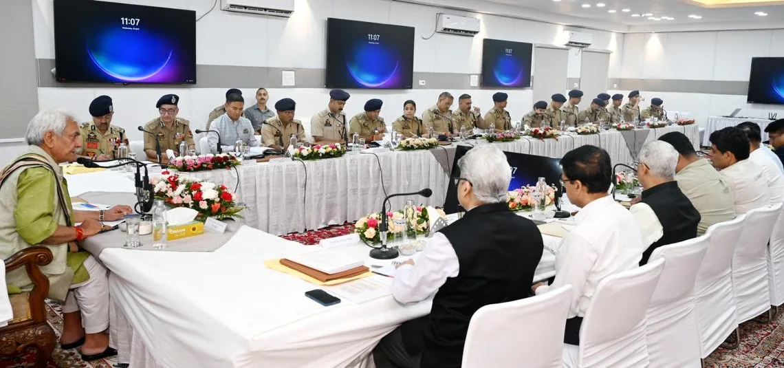 LG Sinha Cracks Down on Security, Drugs; Orders Tight Shield Ahead of Pilgrimages