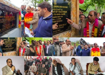 Infrastructure Boost in Khansahib Constituency: MLA Saif-ud-Din Bhat Launches Road Projects Worth Rs. 3.17 Crore