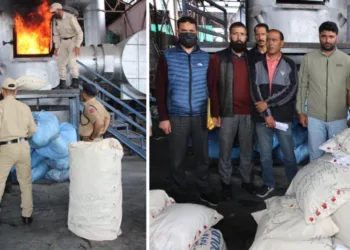 Massive Drug Haul Destroyed in Shopian Under NDPS Act Compliance