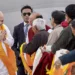 Amit Shah Arrives in Leh on 2-Day Visit, To Attend Buddha Relics Exposition