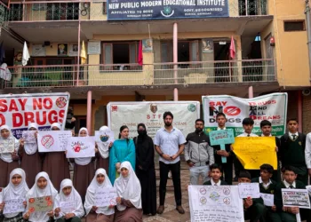 STF, Indian Army Launch Anti-Drug Outreach Drive in Srinagar