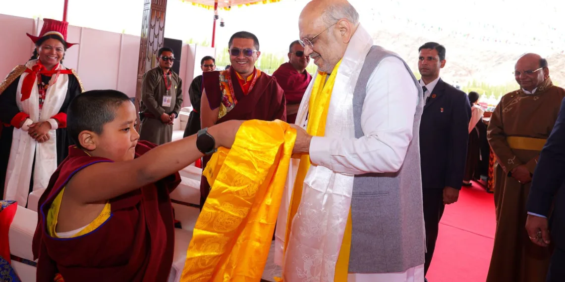 Historic Return of Buddha Relics in Leh: Amit Shah Calls It Golden Moment for Nation