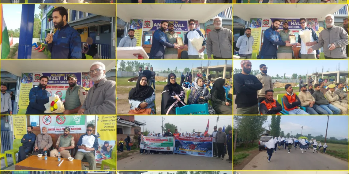 Cross Country Run Held in Sopore Under Nasha Mukt Bharat Abhiyan*