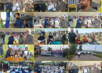 Cross Country Run Held in Sopore Under Nasha Mukt Bharat Abhiyan*