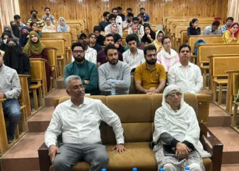 INYAS outreach event features Prof. Chandrabhas Narayan; Over 85 participants attend lecture from leading institutions across J&K