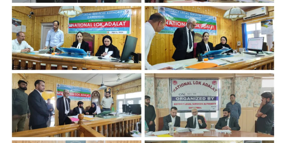 DLSA Ganderbal conducted 2nd National Lok Adalat of the year 2026