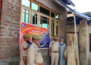 Srinagar Police Strikes Drug Empire, Attaches Properties Worth Over ₹3.5 Crore Under NDPS Act