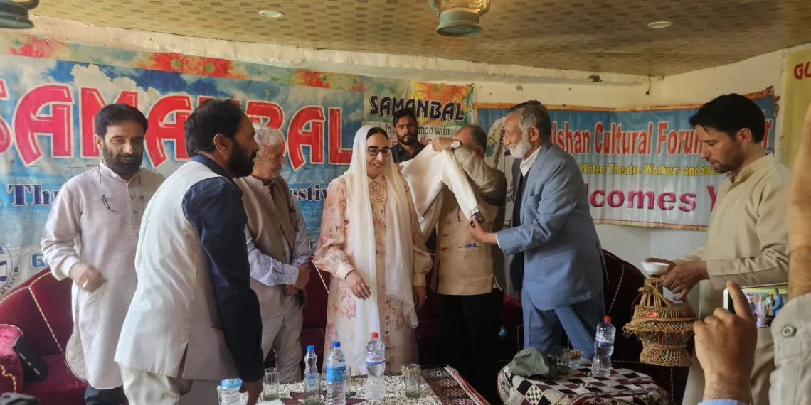 Dr Darakhshan Inaugurates Three-Day ‘Saman Bal’ Cultural Festival in Budgam