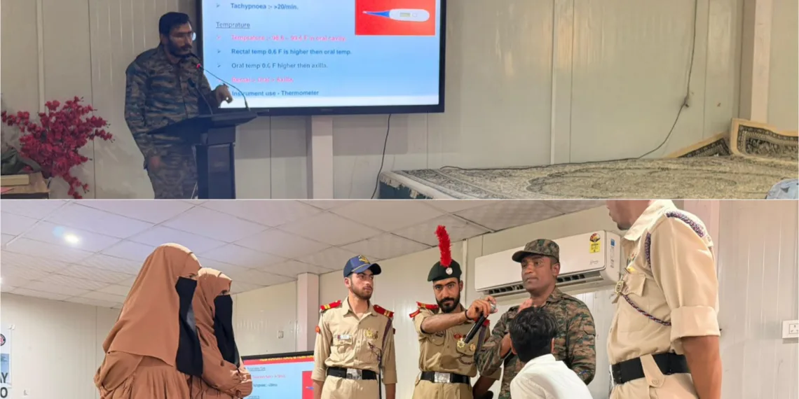 People Welcome Army’s Nursing Initiative as GDC Pattan Students Receive Life-Saving Training