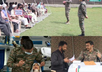 Army Organises Dental Camp at Ghat Gopal, Pattan; Over 300 Locals Benefit