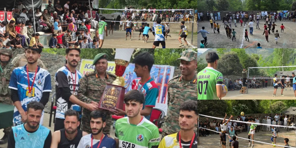 Army-Sponsored Karnah Volleyball League Ends in Grand Style, Karnah Volleyball Club Clinches Season-II Title